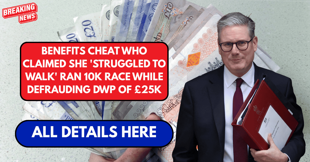 Benefits cheat who claimed she 'struggled to walk' ran 10k race while defrauding DWP of £25k