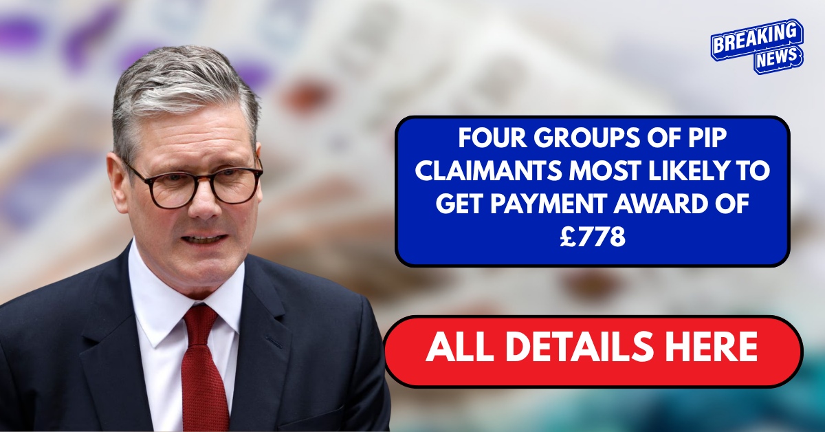 Four groups of PIP claimants most likely to get payment award of £778