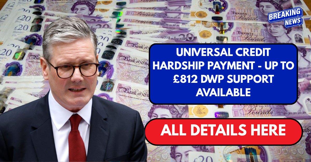 Universal Credit hardship payment - up to £812 DWP support available