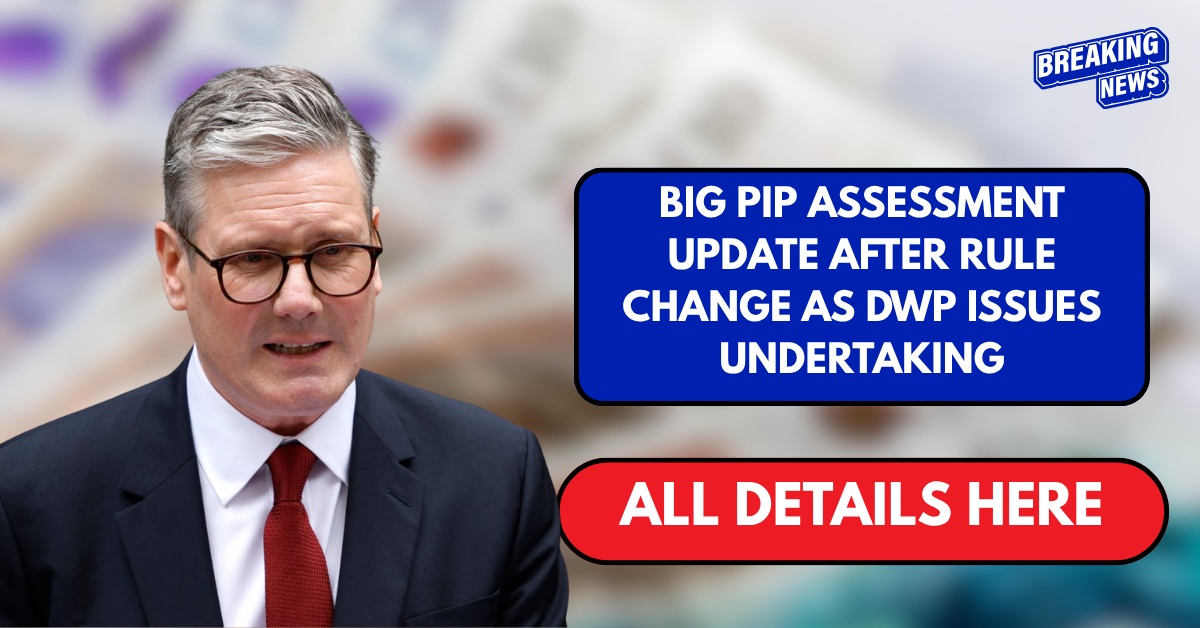 Big PIP assessment update after rule change as DWP issues undertaking